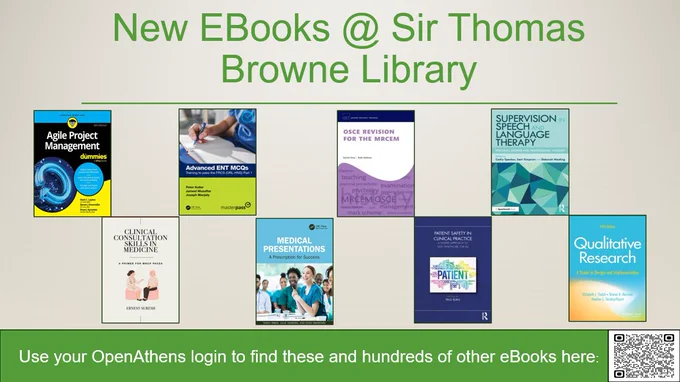 A collection of new medical eBooks 