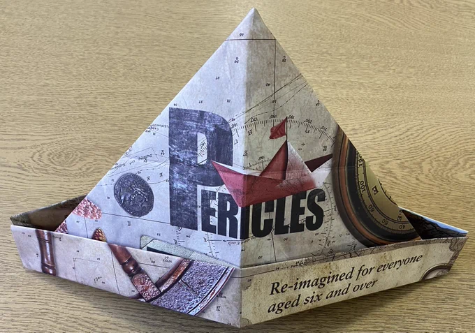 'Pericles' paper hat