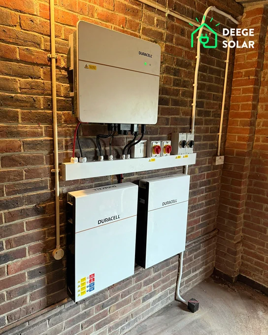 Duracell inverter and duracell battery installation