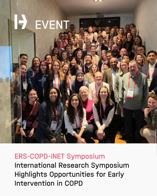 ERS–COPD-iNET: International Research Symposium Highlights Opportunities for Early Intervention in COPD