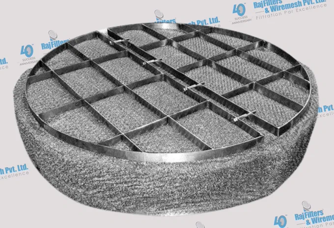 SS Wire Mesh Demister Pads