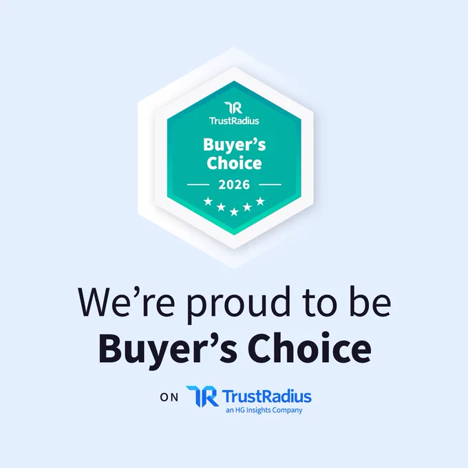 Verint is Buyer's Choice on TrustRadius for Contact Center category.