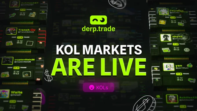 KOL MARKETS ARE LIVE