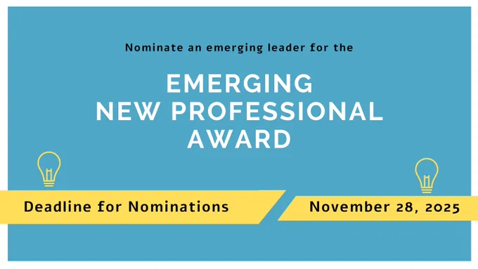 Poster for award deadline Nov 28