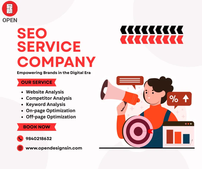 Open Designs a trusted SEO service company delivering powerful strategies to boost your 
Google rankings and grow your online presence. 
From detailed website analysis to keyword research, on-page SEO, 
and off-page link building and help businesses get more traffic, leads, and long-lasting results.