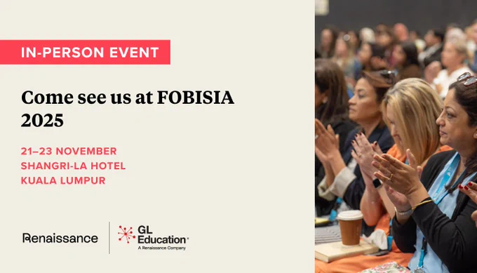Promotional image for an in-person event titled 'FOBISIA' held on 21-23 November at Shangri-La Hotel, Kuala Lumpur, featuring an audience of attendees listening attentively.