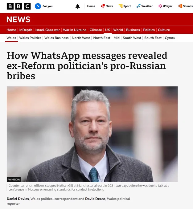 How WhatsApp messages revealed ex-reform politicians pro-russian bribes.