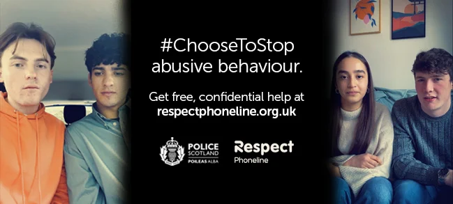 #ChooseToStop banner