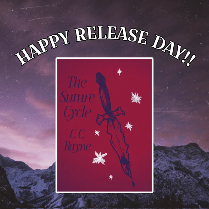 HAPPY RELEASE DAY

The Suture Cycle by C. C. Rayne