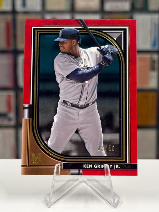 2021 Topps Museum Collection
Ken Griffey Jr., Seattle Mariners (33/50)