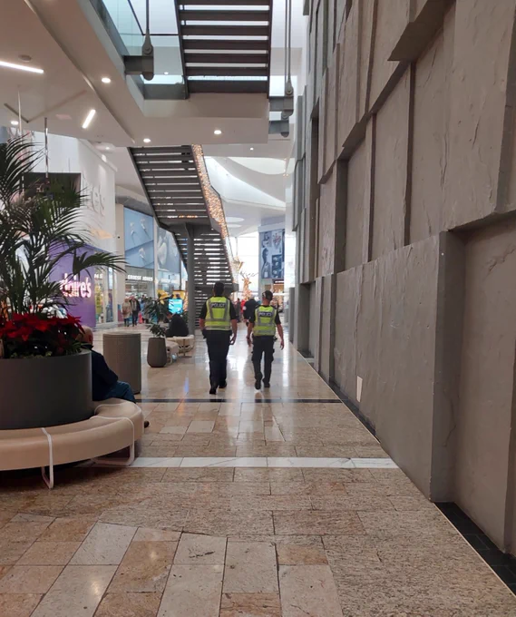 officers walking in Silverburn