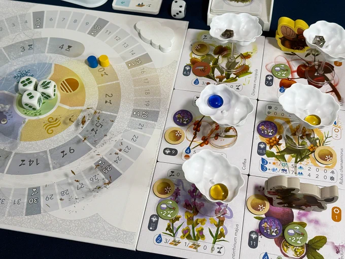 Petrichor Lots of Tiles and Tokens to Track