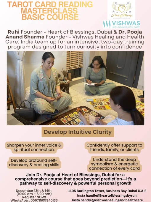 Tarot Card Reading Master Class Basic Course | Vishwas Healing & Health Care