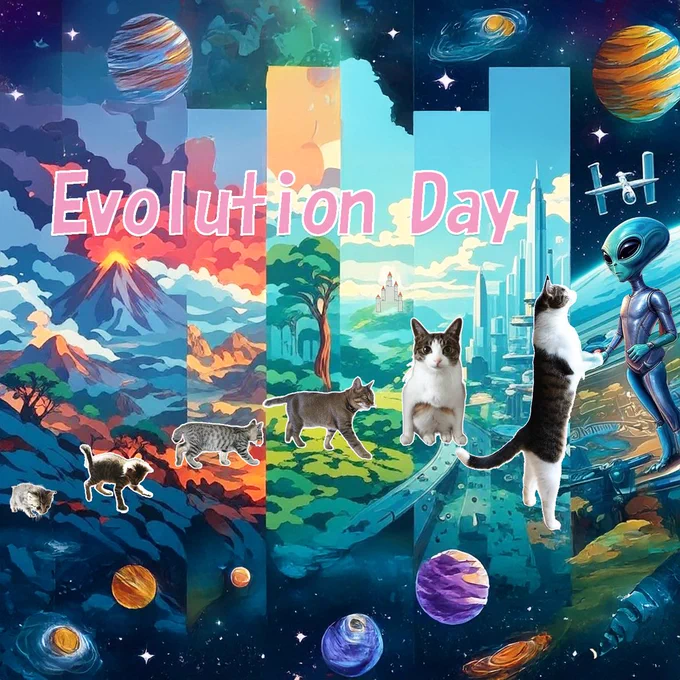 EvolutionDay 進化の日🛸