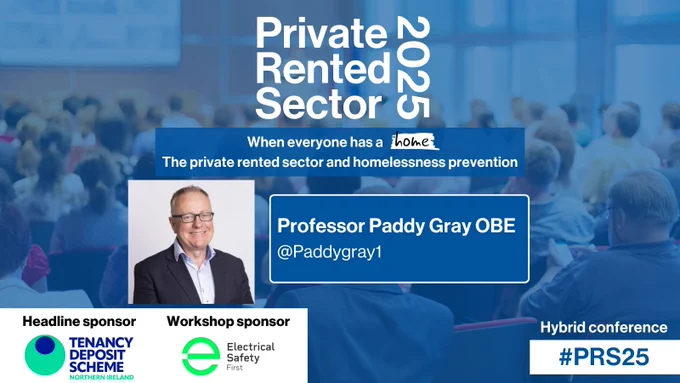 Chair announcement - Paddy Gray OBE
