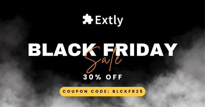 Black Friday Sale 2025: 30% OFF