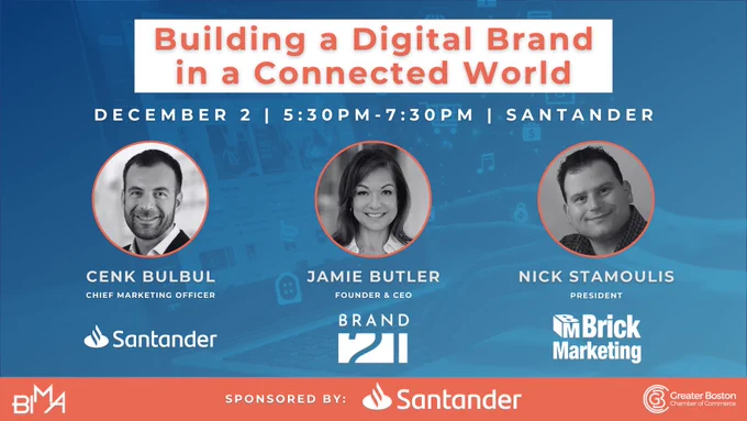 BIMA Building a Digital Brand in a Connected World ft. Cenk Bulbul, Jamie Butler, and Nick Stamoulis