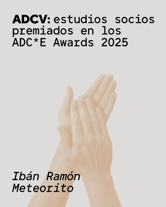 cartel de los premios ADCE 
