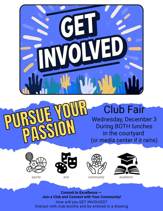 flyer for club fair