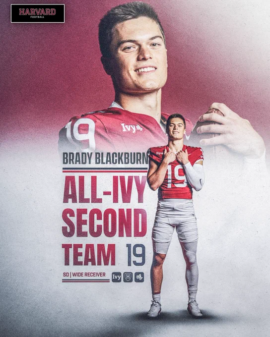 Brady Blackburn - All-Ivy League Second Team