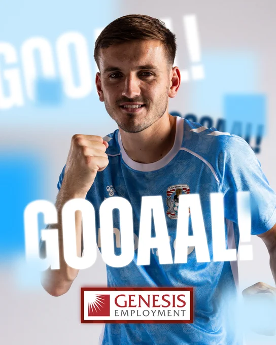 Goal: Liam Kitching.