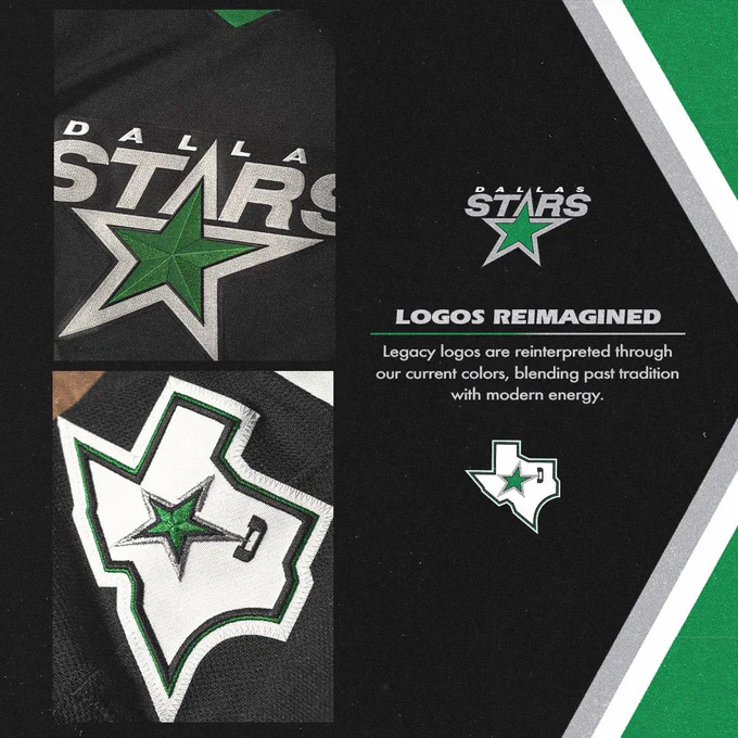 Logos reimagined: legacy logos are reinterpreted through our current logos, blending past tradition with modern energy.