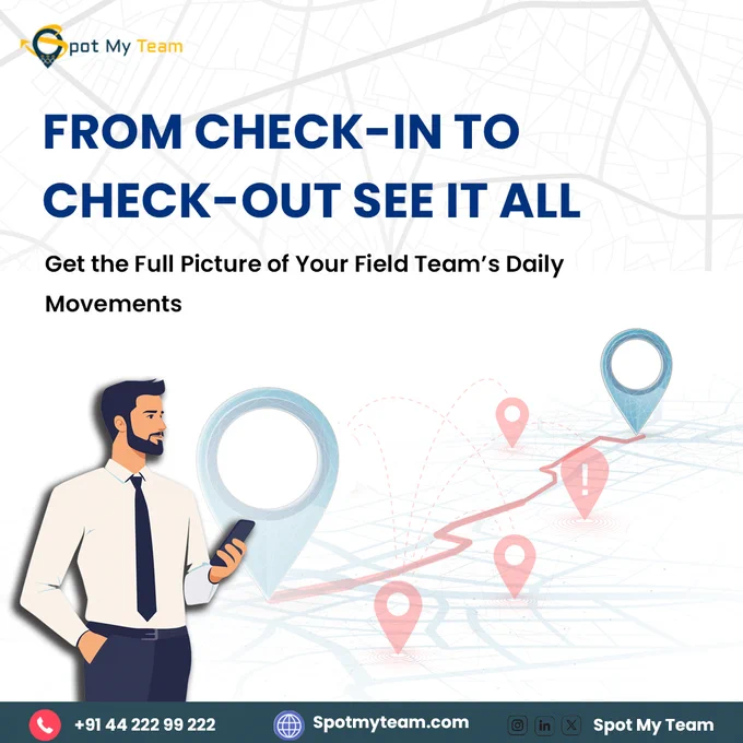 Spot My Team
Field Force Tracking