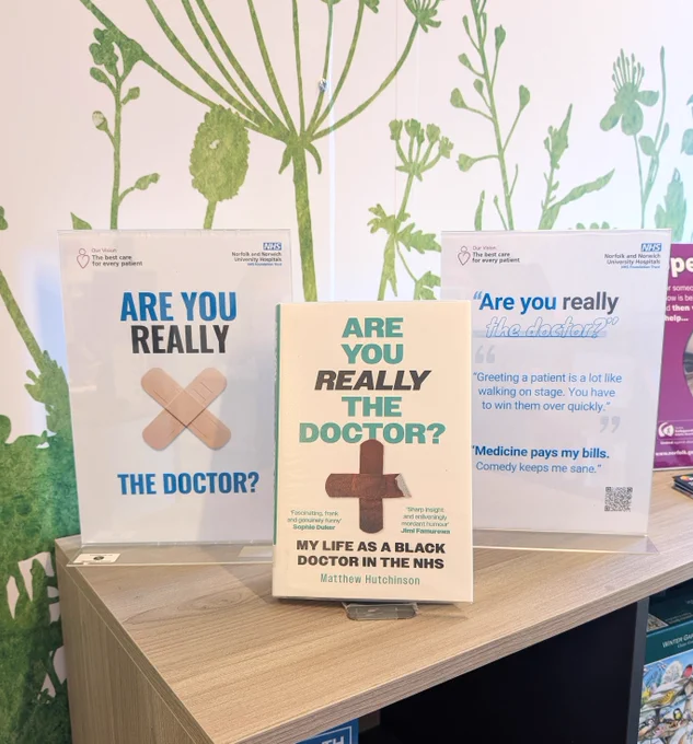 Library book called are you really the doctor