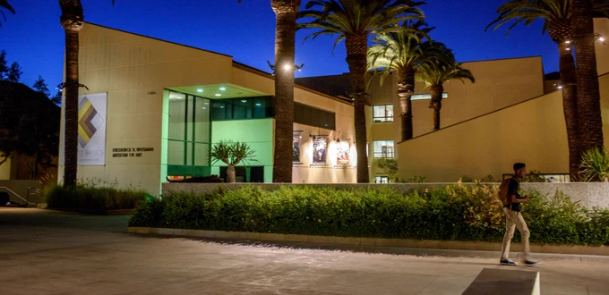 Exterior of the Weisman Museum.