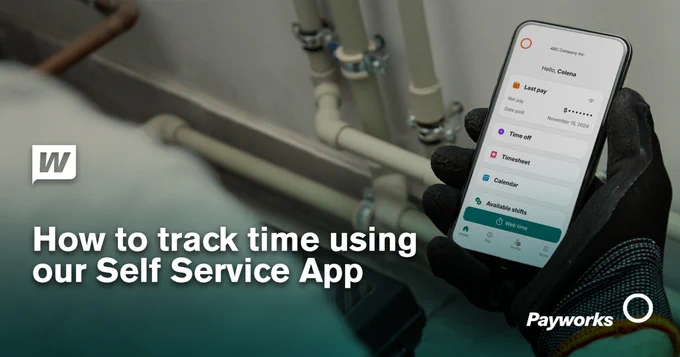 How to track time using our Self Service App.