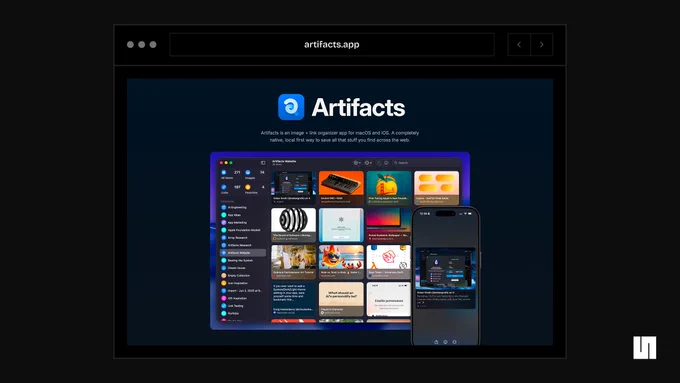 Artifacts - Local-first image & link organiser for macOS/iOS