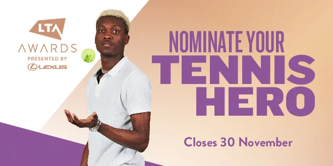 LTA Awards - Nominate your tennis (or padel) hero