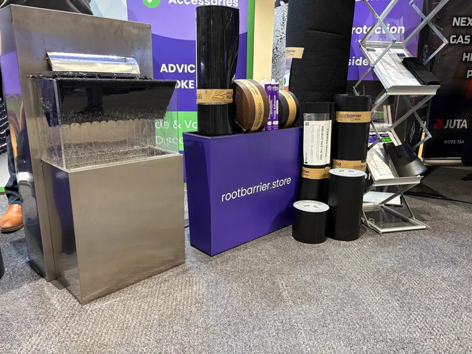 CuTex in action at the Root Barrier Store stand at the PCA Conference 2025