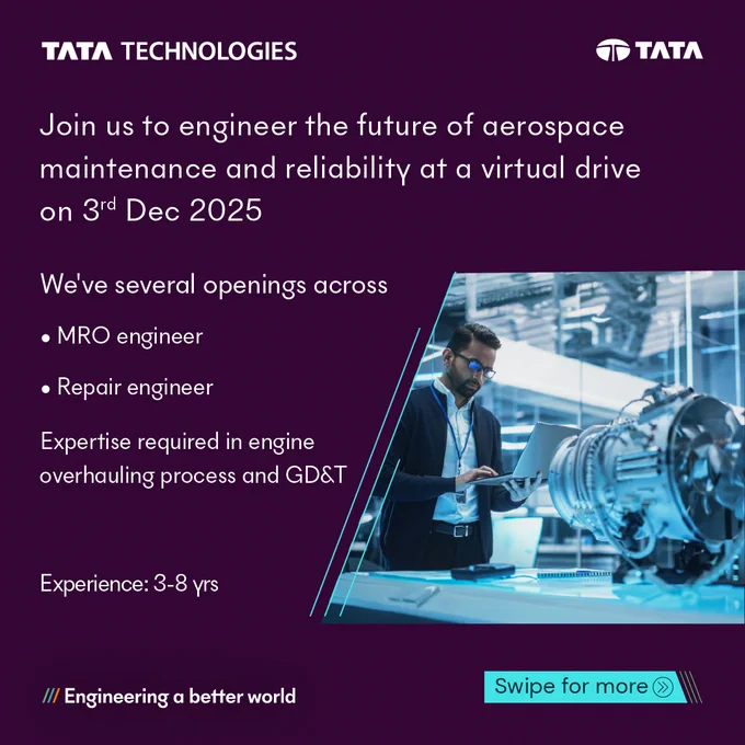 Virtual hiring drive for aerospace engineers