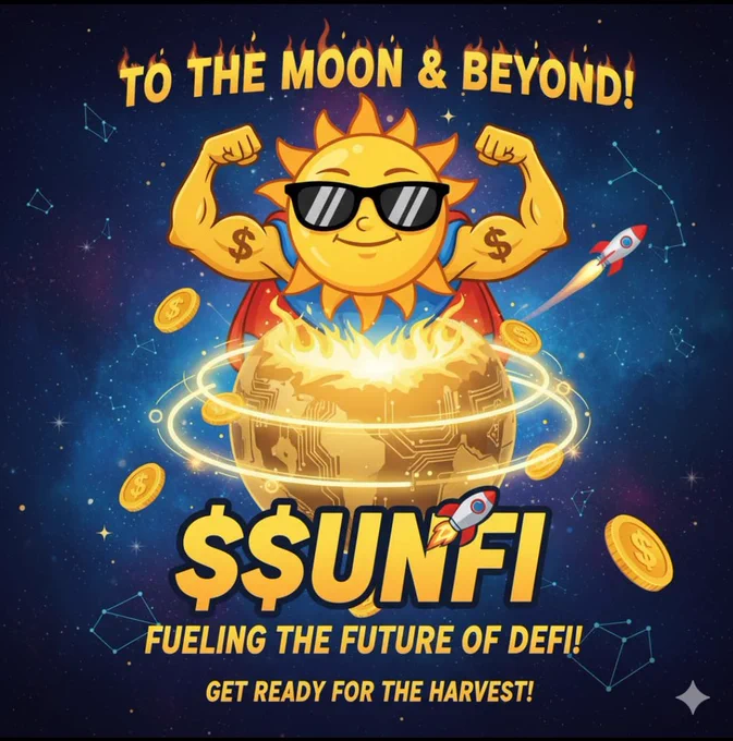 SUNFI listed ✔️  
Hype created ✔️  
Community growing ✔️

Now the REAL SunFi journey begins…  
The next update could change the whole game 👀🔥

Stay tight, fam! 🚀