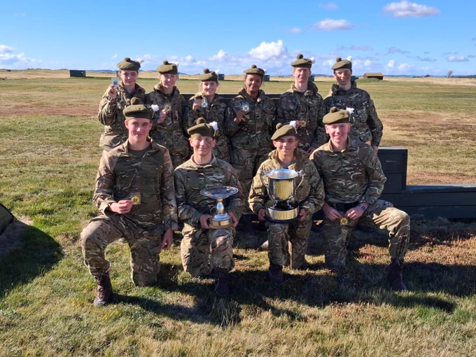 TGA CCF Winners of 51X Mil Skills 2025. And, they were winners overall between both ACF & CCF. 🥇🏆🫡👏
