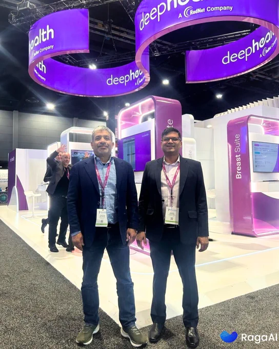 RSNA 2025 Event Radiology RagaAI along with DeepHealth