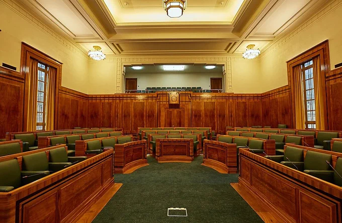 The council chamber