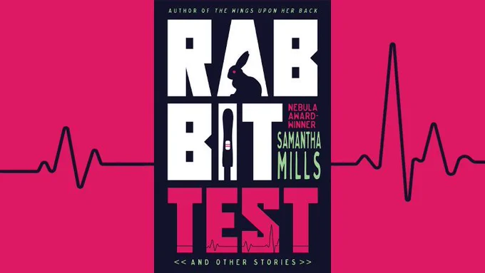 Cover to RABBIT TEST AND OTHER STORIES
Design by Elizabeth Story