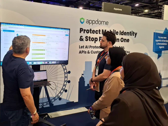Appdome demo at Black Hat Europe 2025