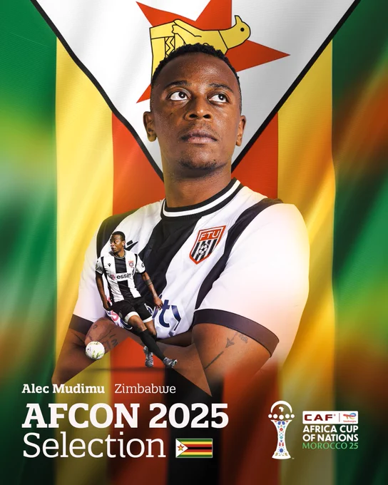 Alec Mudimu AFCON 2025 selection graphic