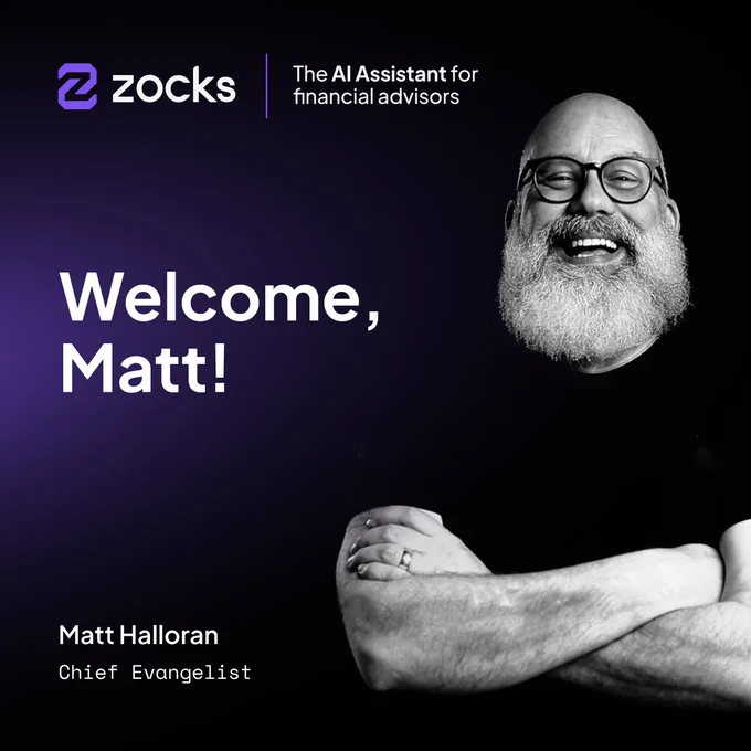 Matt Halloran, Chief Evangelist, Zocks