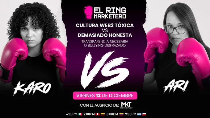 🥊 R I N G M A R K E T E R O – EP. 05 - 🥊 ¿La cultura Web3 es tóxica… o solo es demasiado honesta?