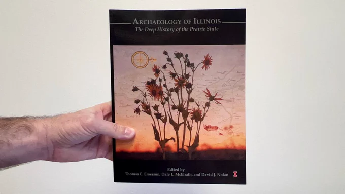The cover of "Archaeology of Illinois: The Deep History of the Prairie State"