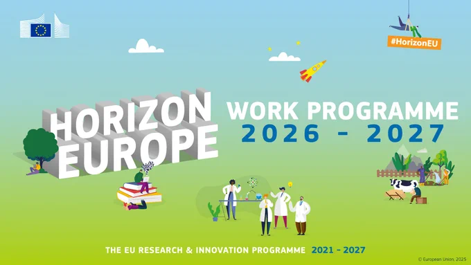 Visual with the headline: Work Programme 2026-2027