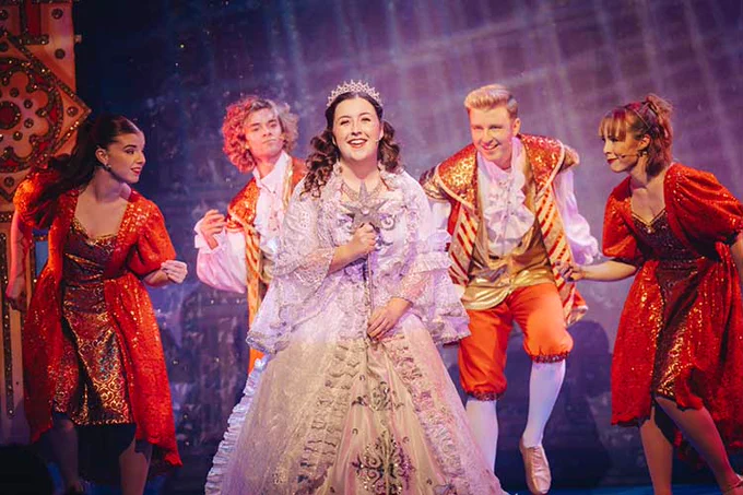 Cast of Sleeping Beauty at Stafford Gatehouse Theatre
