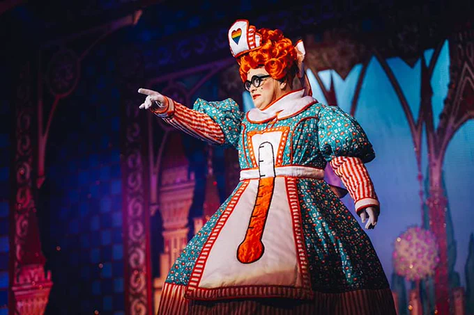 Cast of Sleeping Beauty at Stafford Gatehouse Theatre