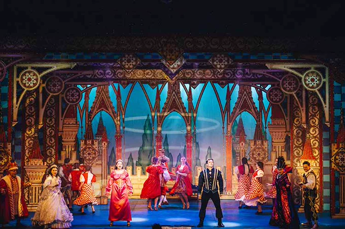 Cast of Sleeping Beauty at Stafford Gatehouse Theatre