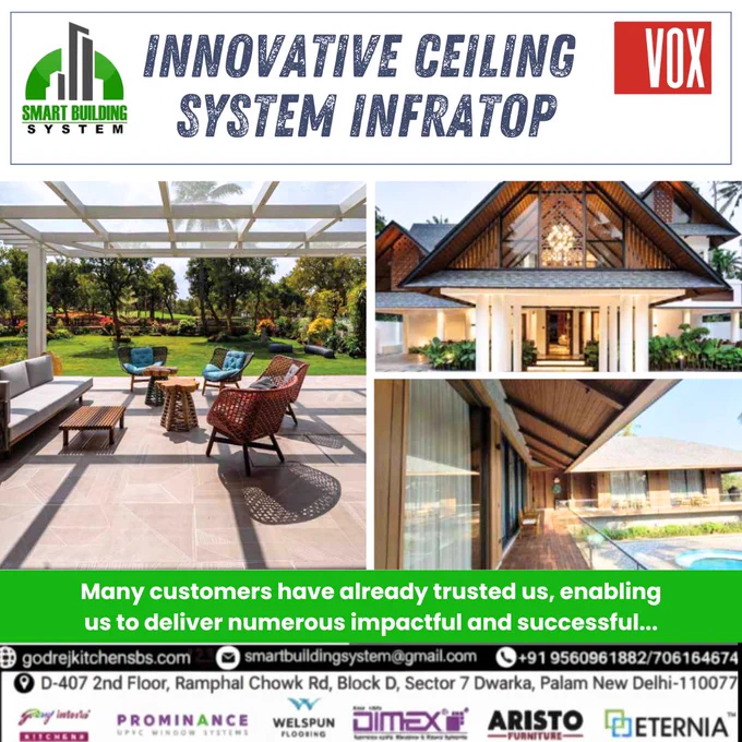 Transform the look of your home with VOX Façade Systems — now available in 3 stunning colours: Golden Oak, Oak & Ash!
Durable, stylish, and designed to elevate your exterior instantly.
Upgrade your home’s first impression with Smart Building System ✨🏡
.
.
Contact us for more details:🤗
📞 𝟗𝟏 𝟗𝟓𝟔𝟎𝟗𝟔𝟏𝟔𝟖𝟐/𝟕𝟎𝟔𝟏𝟔𝟒𝟔𝟕𝟔𝟒
🌐𝐠𝐨𝐝𝐫𝐞𝐣𝐤𝐢𝐭𝐜𝐡𝐞𝐧𝐬𝐛𝐬.𝐜𝐨𝐦
📧𝐬𝐦𝐚𝐫𝐭𝐛𝐮𝐢𝐥𝐝𝐢𝐧𝐠𝐬𝐲𝐬𝐭𝐞𝐦@𝐠𝐦𝐚𝐢𝐥.𝐜𝐨𝐦
📍𝐃-𝟒𝟎𝟕 𝟐𝐧𝐝 𝐅𝐥𝐨𝐨𝐫, 𝐑𝐚𝐦𝐩𝐡𝐚𝐥 𝐂𝐡𝐨𝐰𝐤 𝐑𝐝, 𝐁𝐥𝐨𝐜𝐤 𝐃, 𝐒𝐞𝐜𝐭𝐨𝐫 𝟕 𝐃𝐰𝐚𝐫𝐤𝐚, 𝐏𝐚𝐥𝐚𝐦 𝐍𝐞𝐰 𝐃𝐞𝐥𝐡𝐢-𝟏𝟏𝟎𝟎𝟕𝟕
.
.
#FacadeDesign #HomeExterior #VOXFacade #ModernHomes #ArchitectureLovers #SmartBuildingSystem #HomeRenovation #ExteriorMakeover #DesignInspiration #TrendingNow