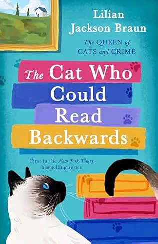 Book cover - the Cat who Could Read Backwards